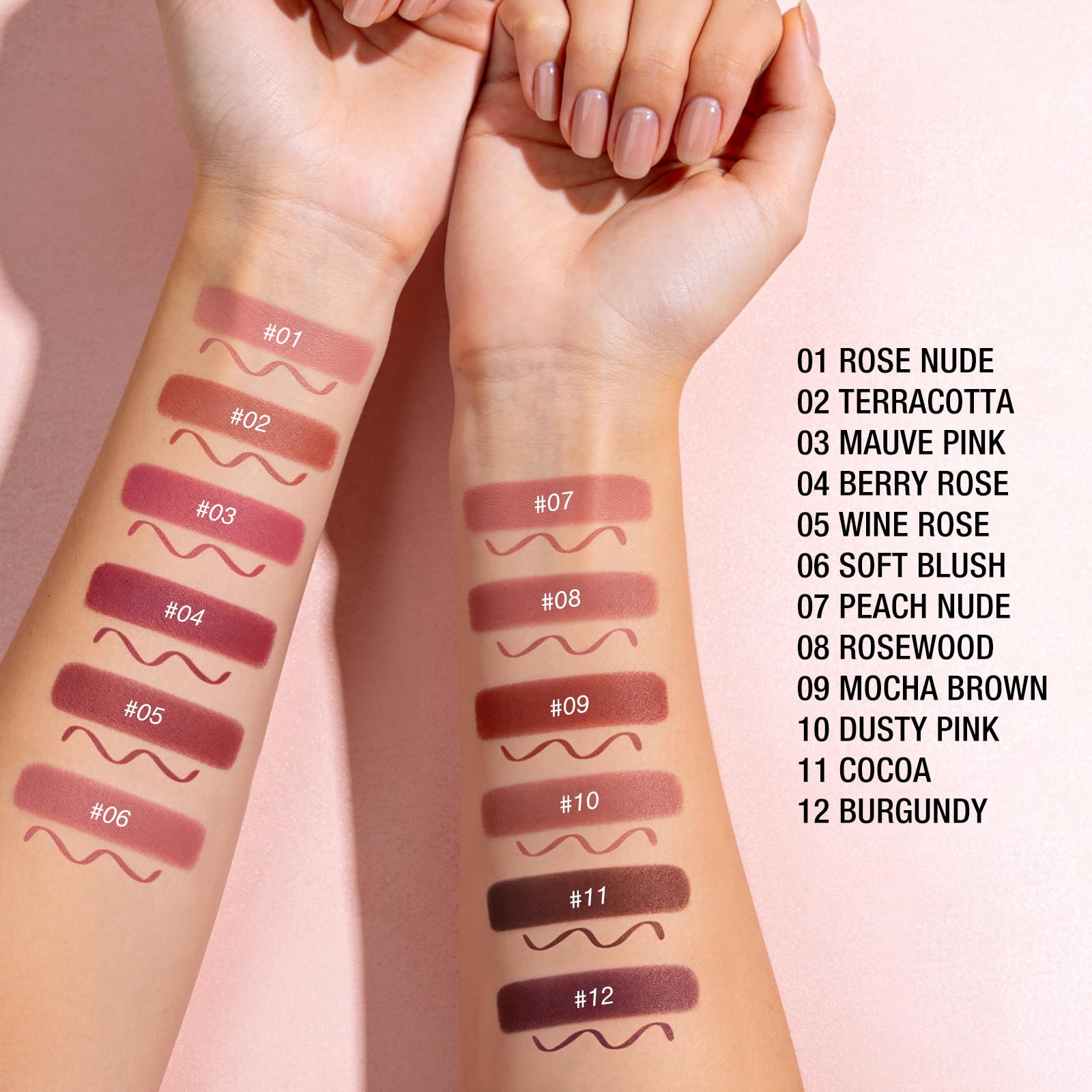 LANGMANNI angled lipstick bullet detail for even one-swipe application and smooth coverage
