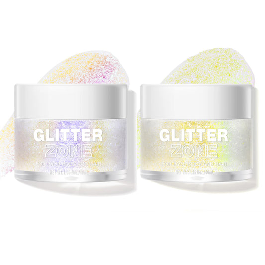 LANGMANNI front packaging showing neon violet and sapphire blue benefits sparkle