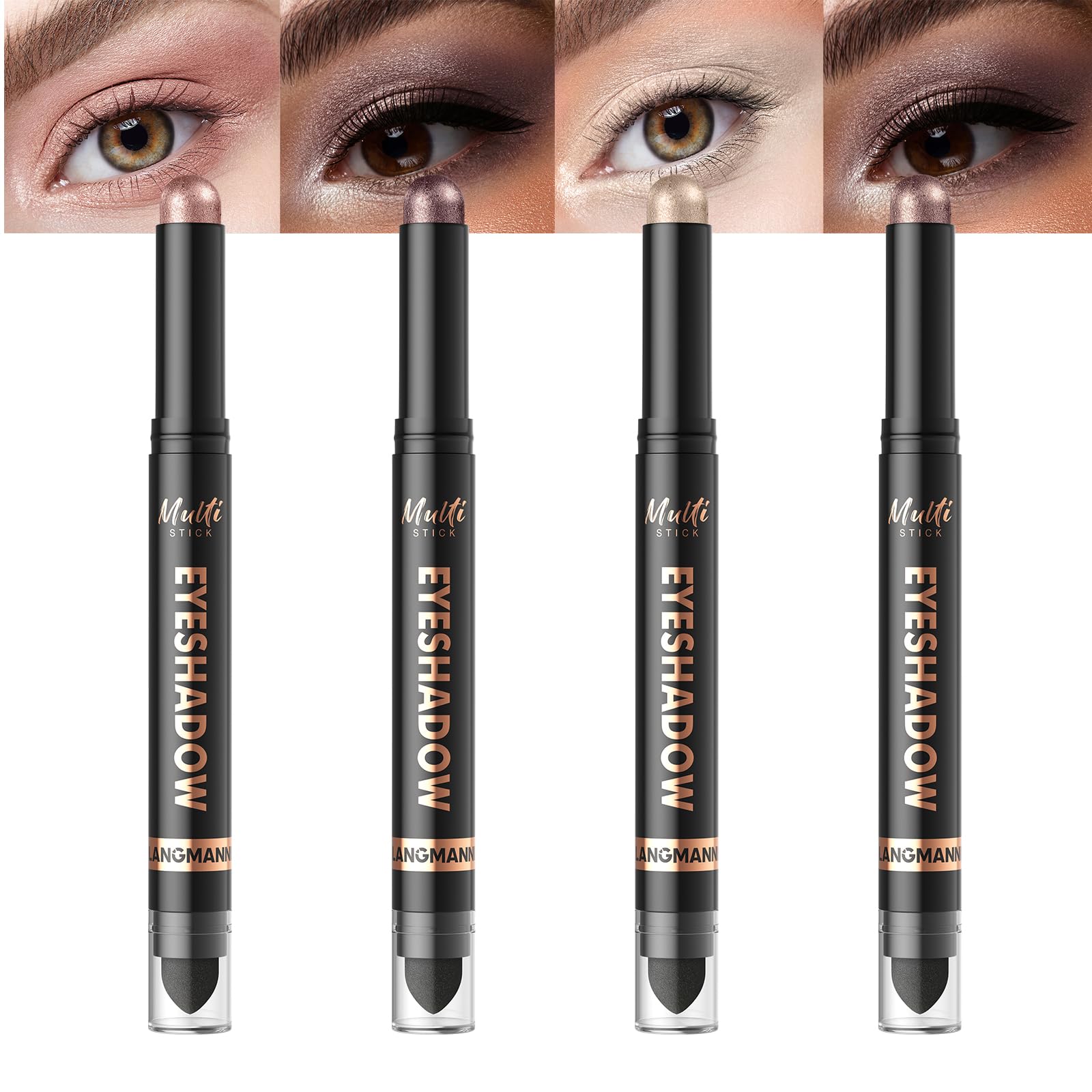 LANGMANNI front packaging set showing four sticks and benefits