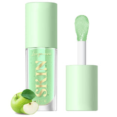 LANGMANNI front packaging showing glossy green apple lip oil benefit hydration