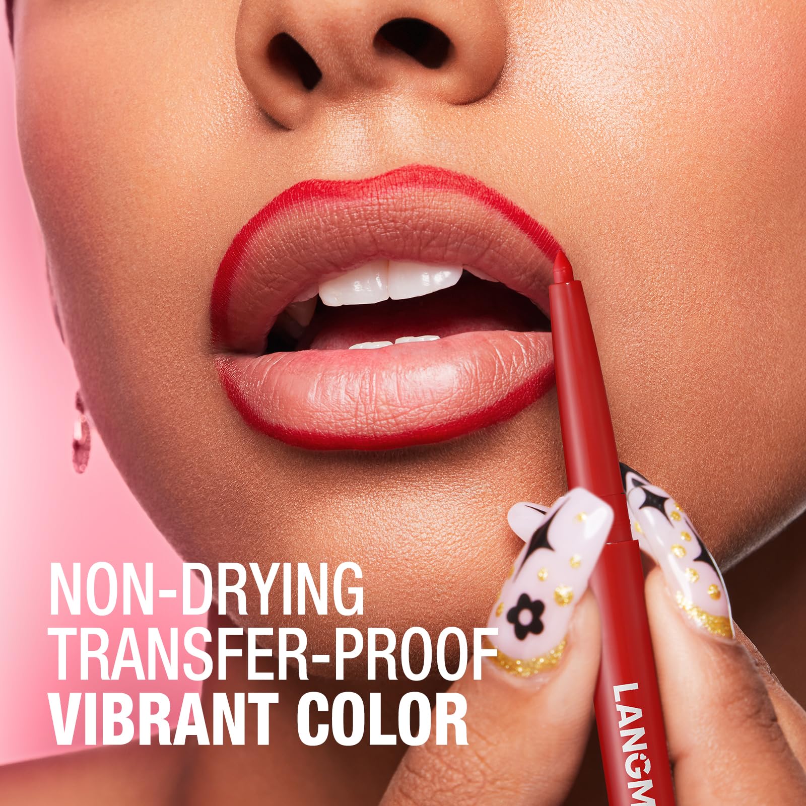 LANGMANNI lifestyle evening look showing polished matte finish benefit