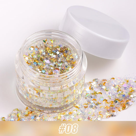 LANGMANNI open jar texture showing smooth gel for easy application