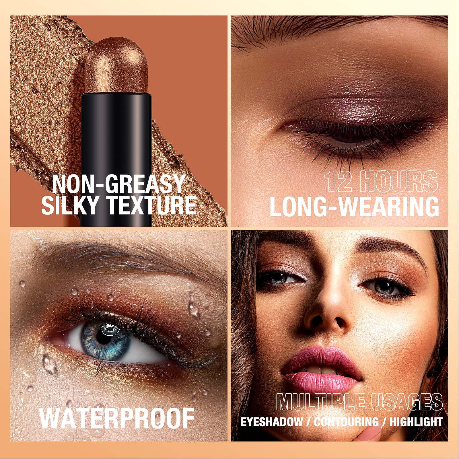 LANGMANNI creamy texture close-up stroke illustrating smooth blendability