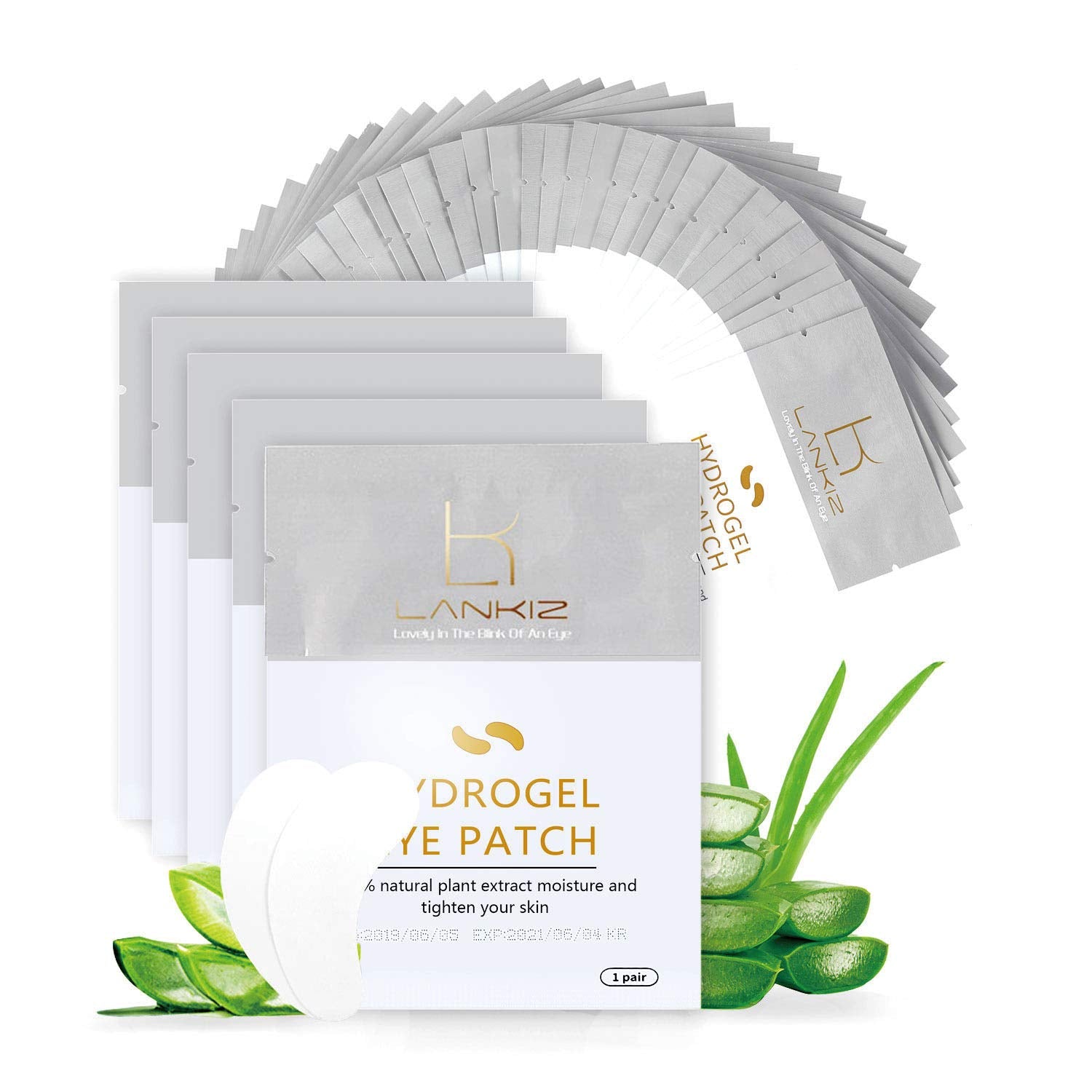 LANKIZ front packaging showing 100 pairs, highlights convenience