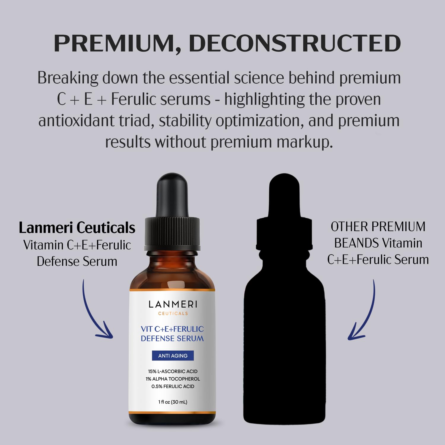 Lanmeri applying serum to face with hands demonstrating easy layering and smooth finish