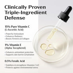 Lanmeri serum droplet on fingertip illustrating lightweight texture and fast absorption benefit