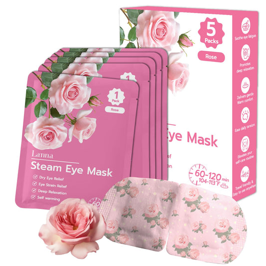 LANNA front packaging showing rose design and five-count convenience