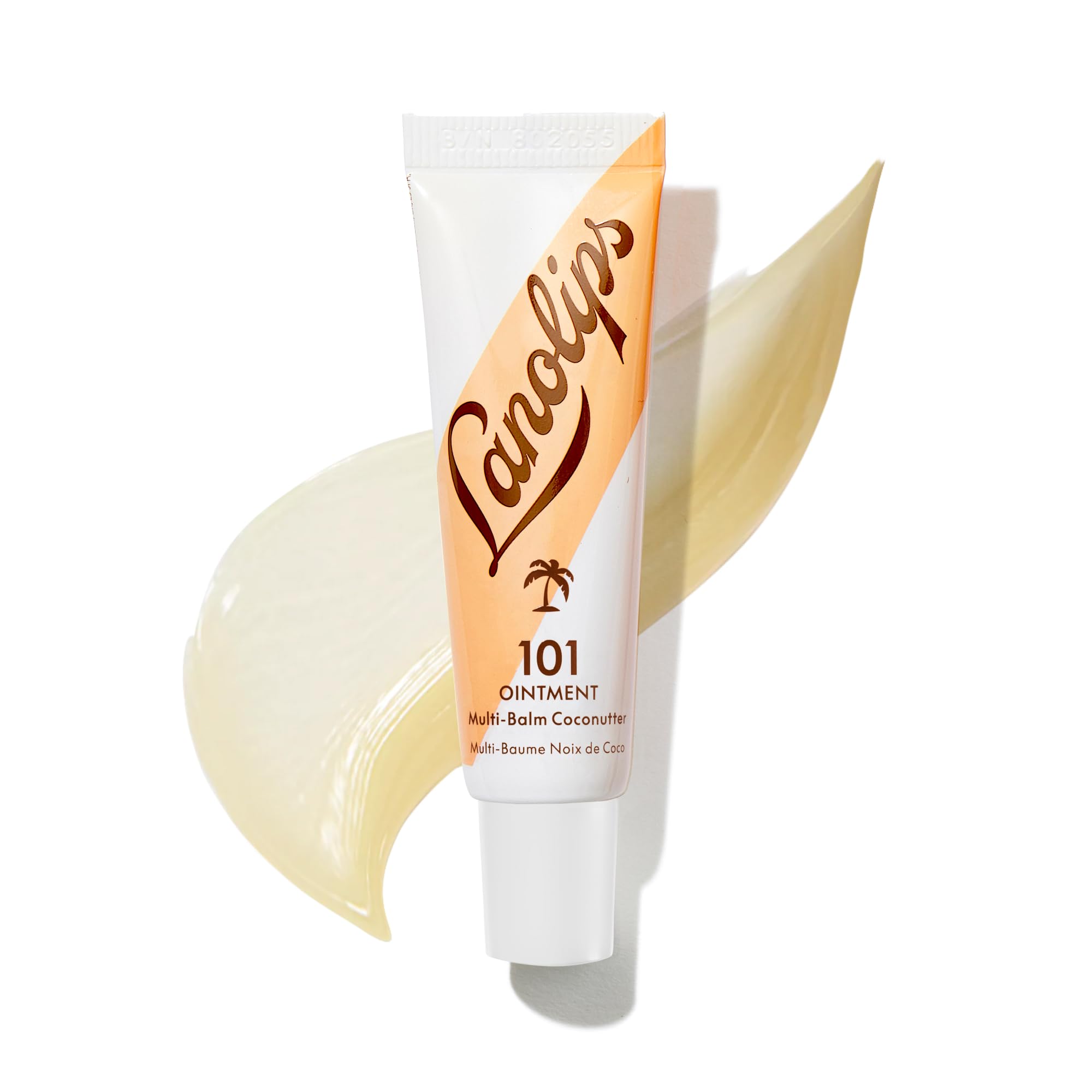 Lanolips front tin showing compact coconutter ointment and portability