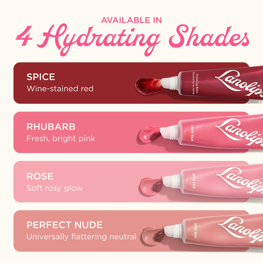 Lanolips spice packaging label detail emphasizing clean formula transparency