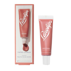 Lanolips front packaging showing compact tinted balm and branding for quick grab