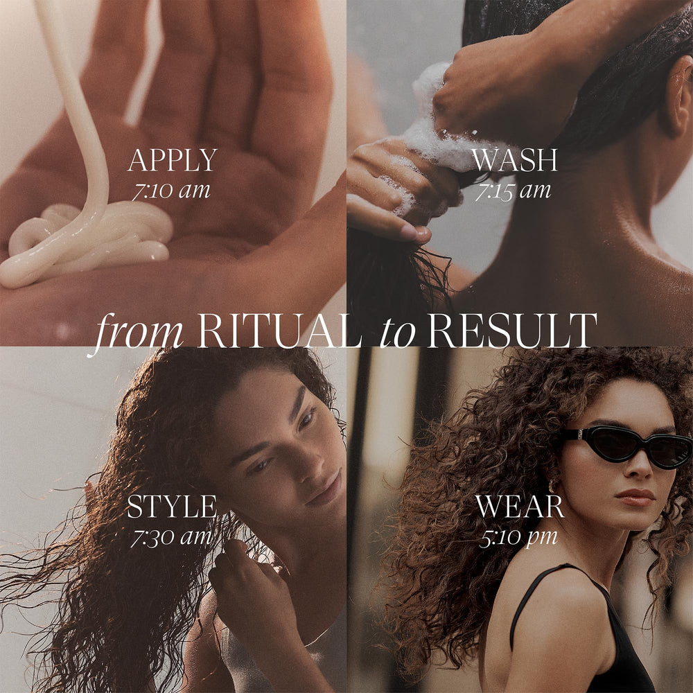 L’ANZA creamy lather texture close-up illustrating rich hydration and gentle cleanse