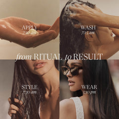 L’ANZA creamy conditioner texture close-up demonstrating rich hydration