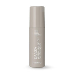L’ANZA front jar view showing product and sleek finish benefit