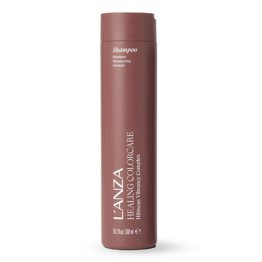L’ANZA front bottle view shows label and size, highlights gentle color protection