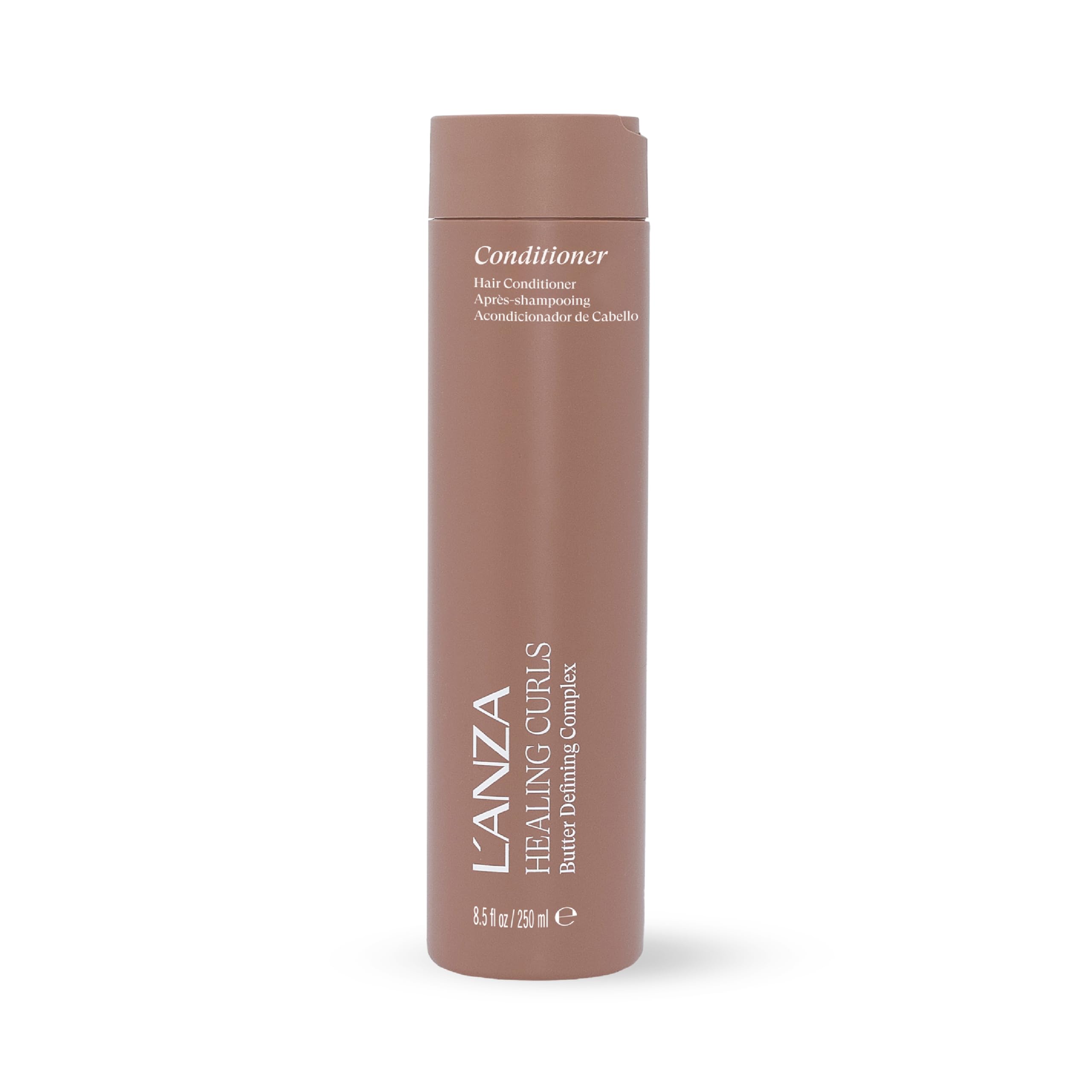 L’ANZA front bottle showing product name and benefits for easy identification