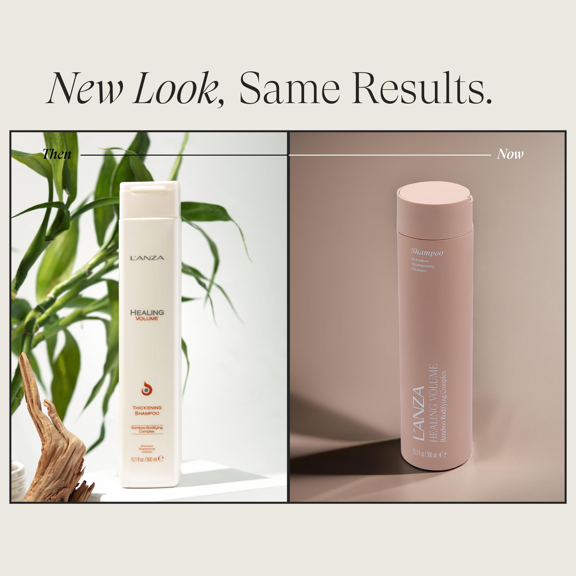 L’ANZA close-up pump dispensing product for easy use