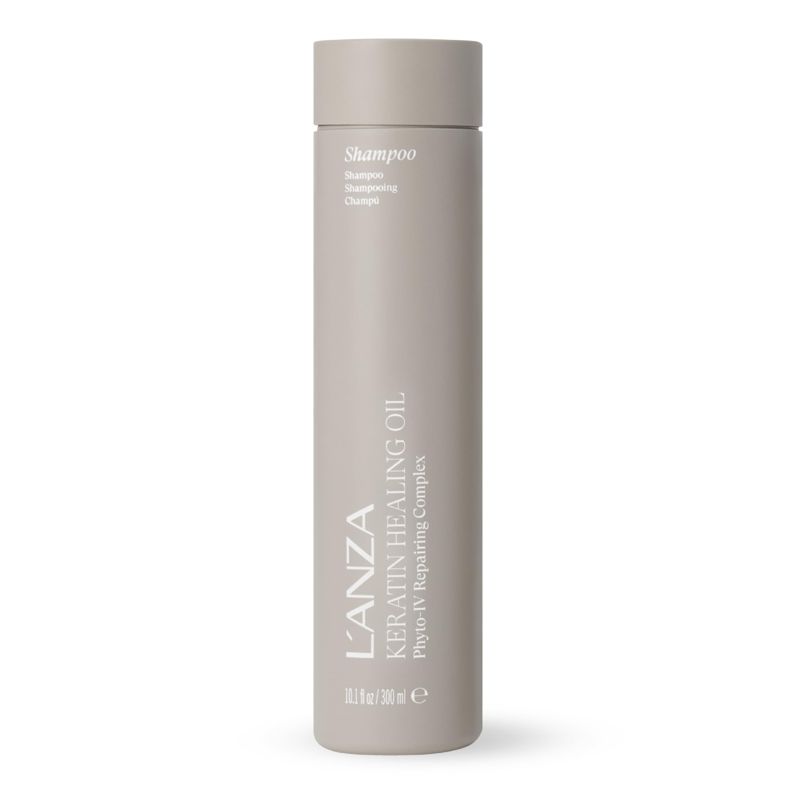 L’ANZA bottle front packaging showing brand and smoothing benefits