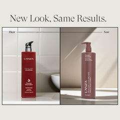 L’ANZA label close-up showing product name and benefits for confident purchase