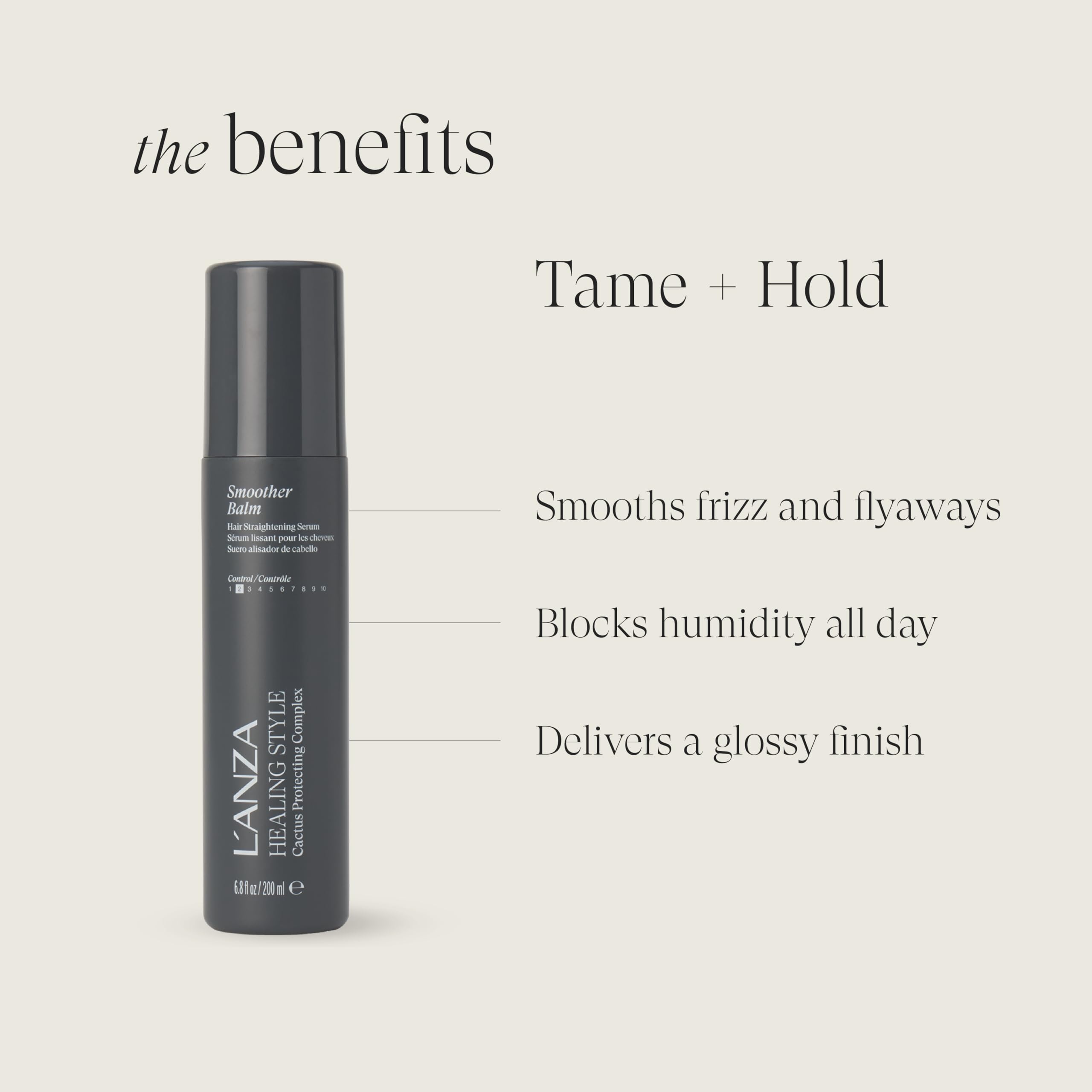L’ANZA close-up of balm texture illustrating lightweight spreadability