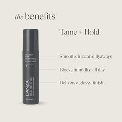 L’ANZA close-up of balm texture illustrating lightweight spreadability