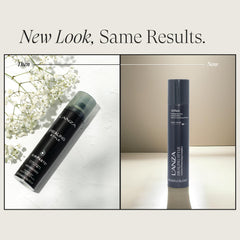 L’ANZA spray nozzle detail demonstrating fine mist application benefit