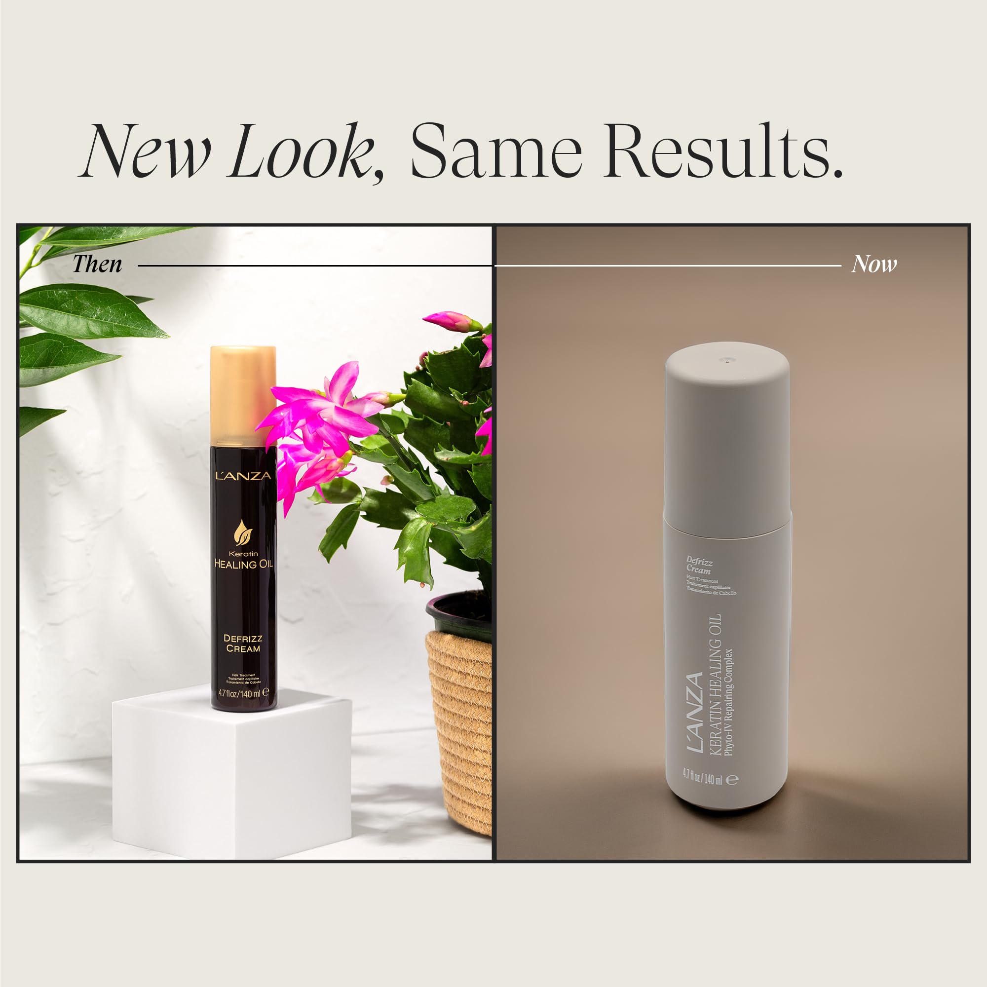 L’ANZA creamy texture close-up demonstrating lightweight absorption benefit