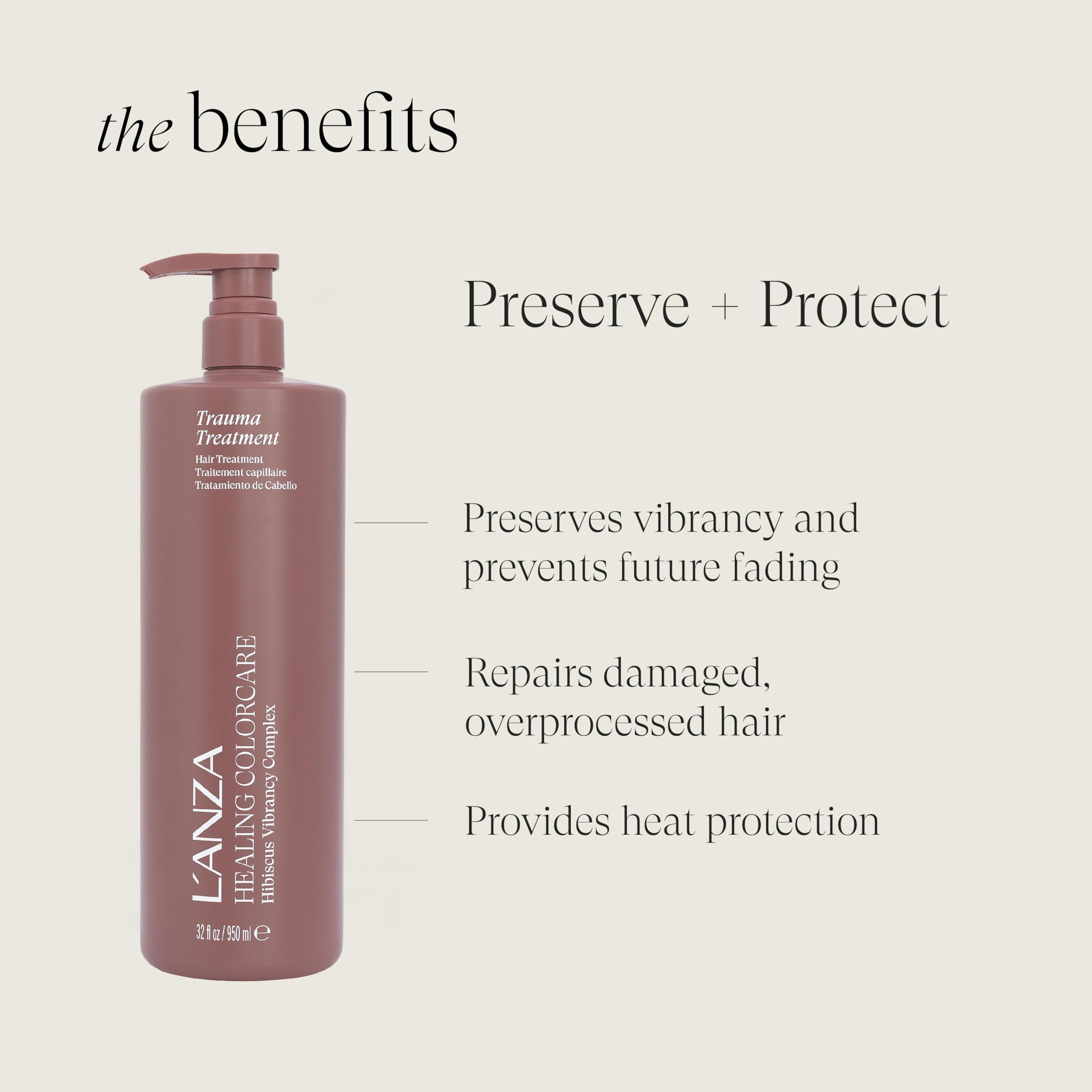 L’ANZA spray mist texture demonstrating fine, lightweight coverage for non-greasy finish