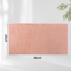 Laojbaba towel next to yardstick showing 24x48 inch size advantage