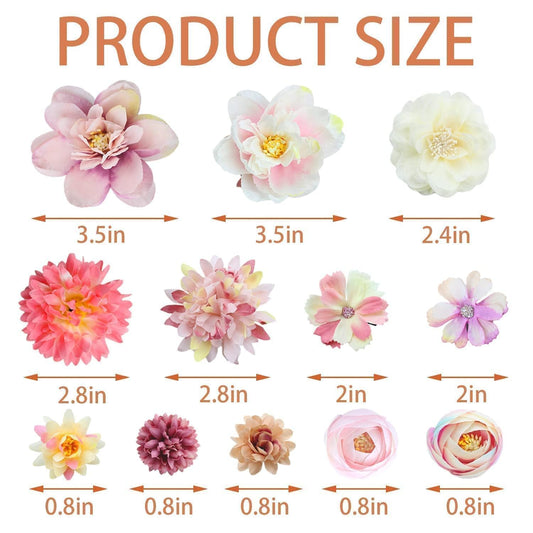 LAPOHI close-up of fabric petal texture highlighting realistic appearance and durability