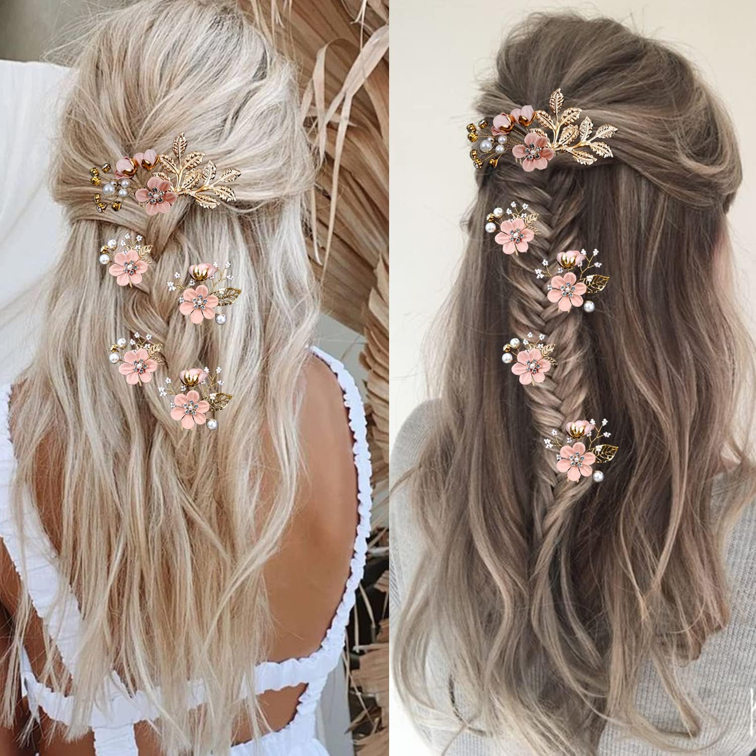 LAPOHI hair accessories in bridal setting showing romantic styling inspiration