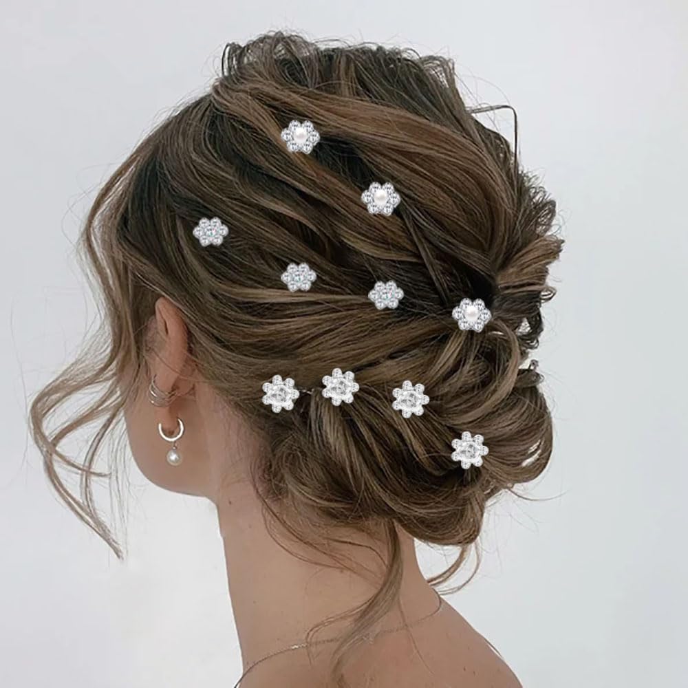 LAPOHI pearl and flower combo highlighting elegant mixed textures
