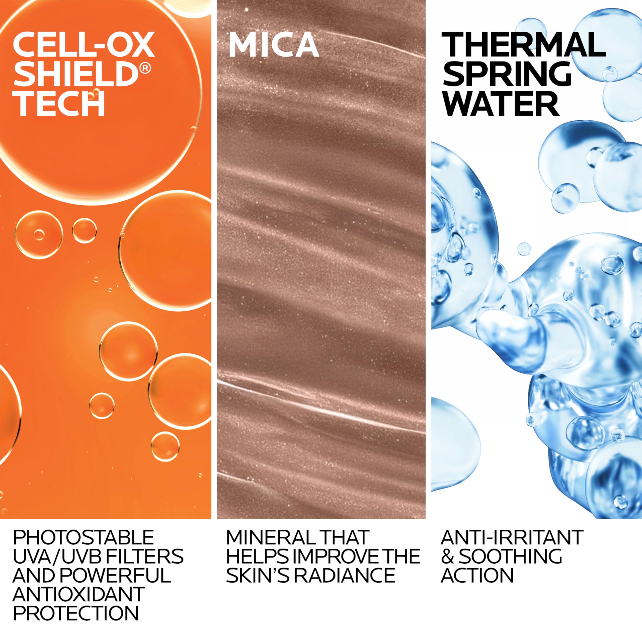 La Roche-Posay visible before and after glow for even skin tone benefit