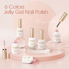 Larvall lifestyle handshot with soft nude manicure, natural-looking benefit