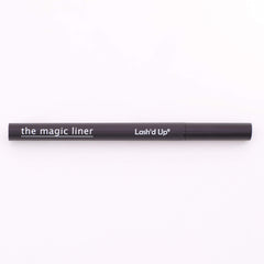 Lash'd Up in-use application: pen applying liner-adhesive for faster lashes