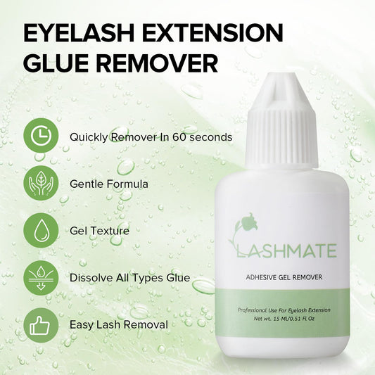 lashmate gel texture closeup demonstrating controlled jelly consistency benefit