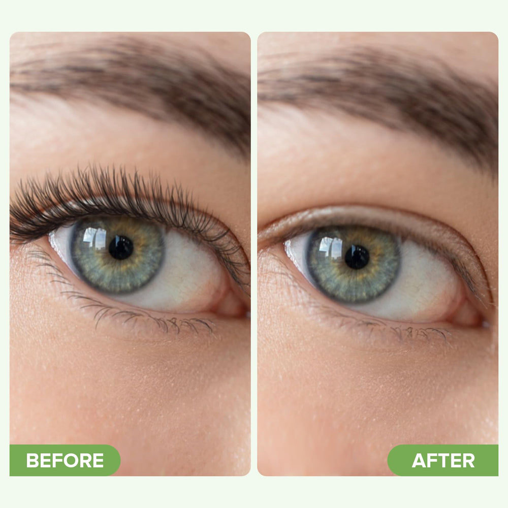 lashmate 15ml next to a coin for size comparison and portability benefit