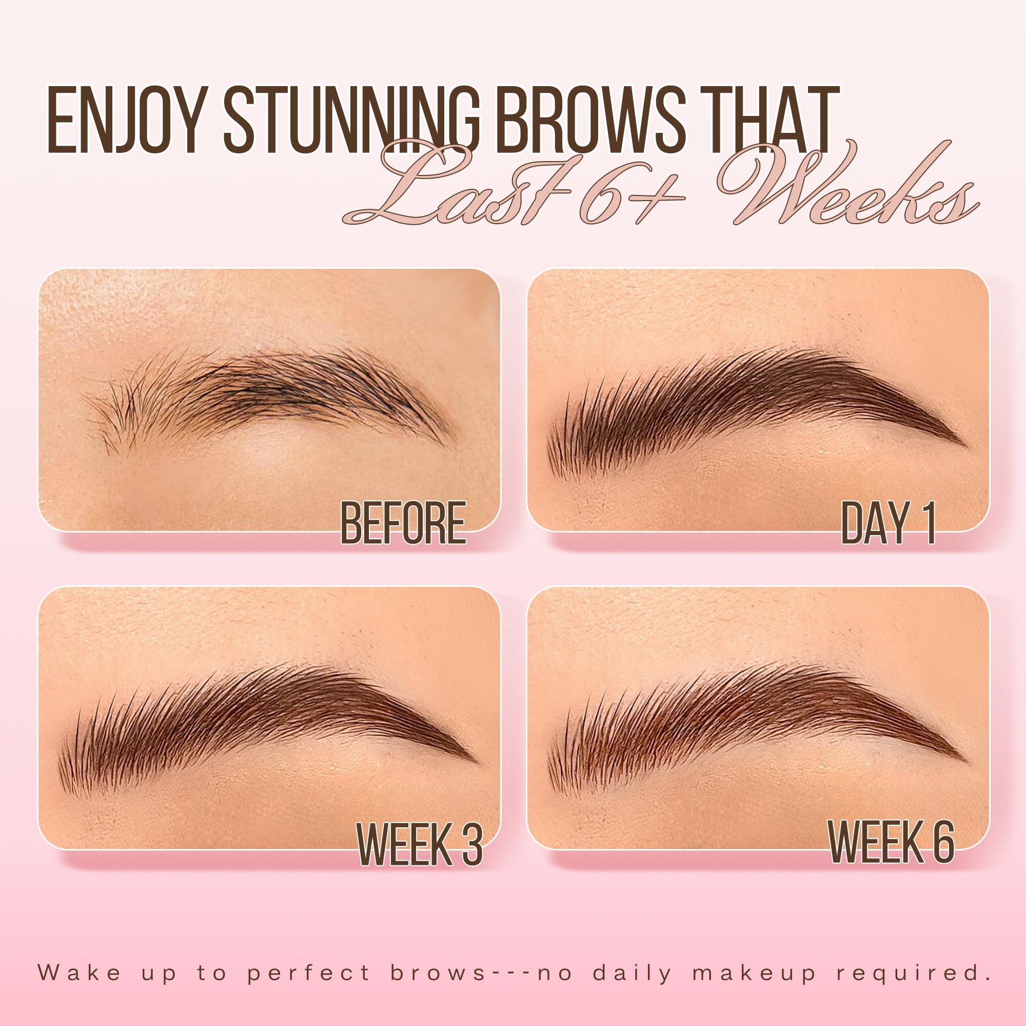 LASHVIEW tint texture on spatula demonstrating smooth spreadability benefit
