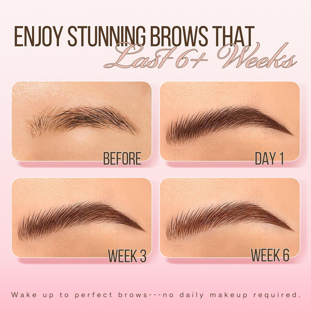 LASHVIEW tint texture on spatula demonstrating smooth spreadability benefit