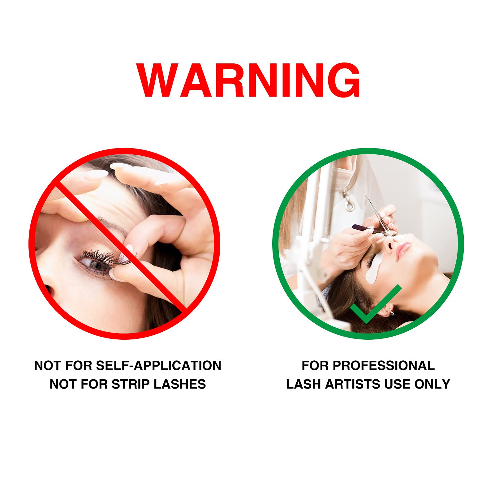 LASHVIEW label close-up highlighting MSDS KC SGS certifications for quality assurance