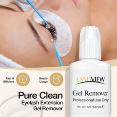 LASHVIEW side-by-side 15ml and 25ml for volume choice and size advantage