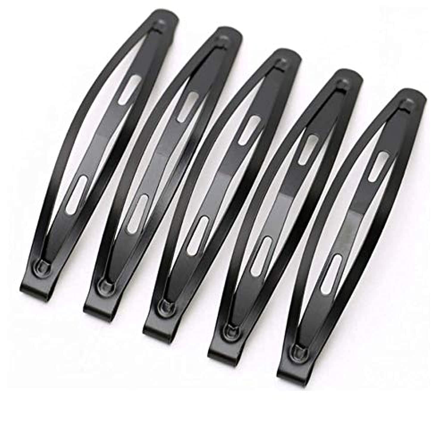 LASSUM front view showing 24 black metal snap clips, reliable hold