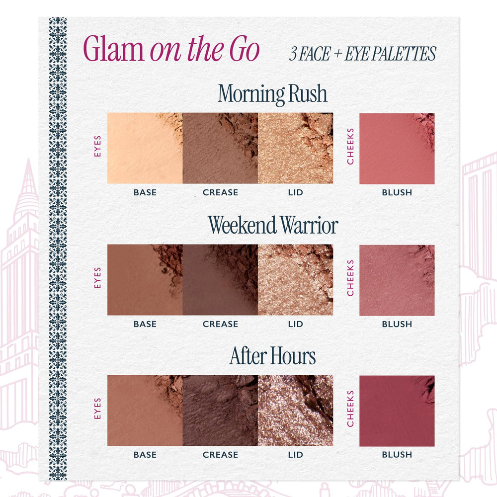 LAURA GELLER NEW YORK stamped application guide close-up for simple placement