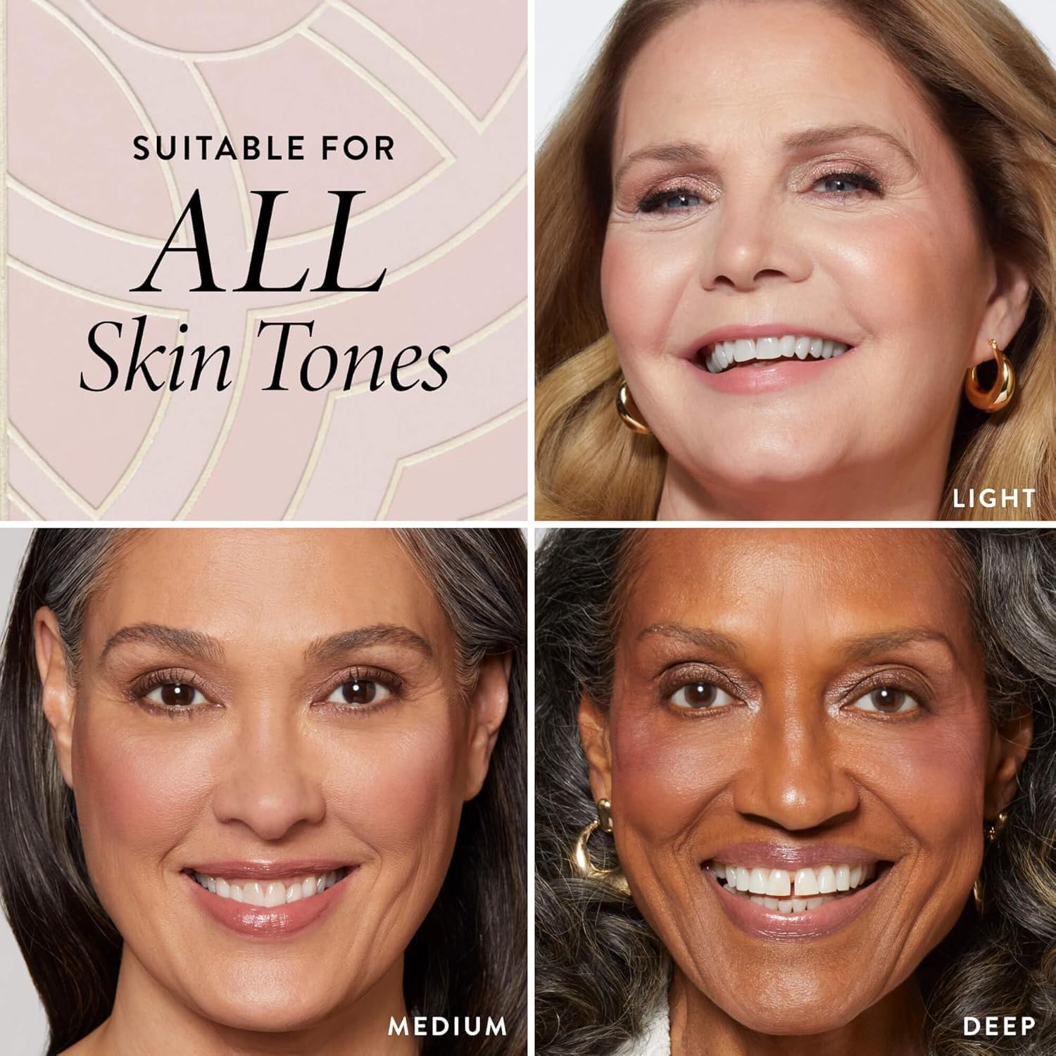 LAURA GELLER application swipe on arm illustrating buildable finish