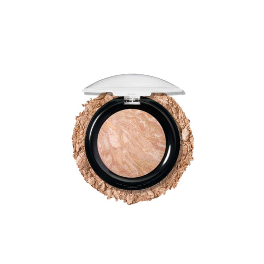 LAURA GELLER NEW YORK compact front view showing travel-ready design and secure lid
