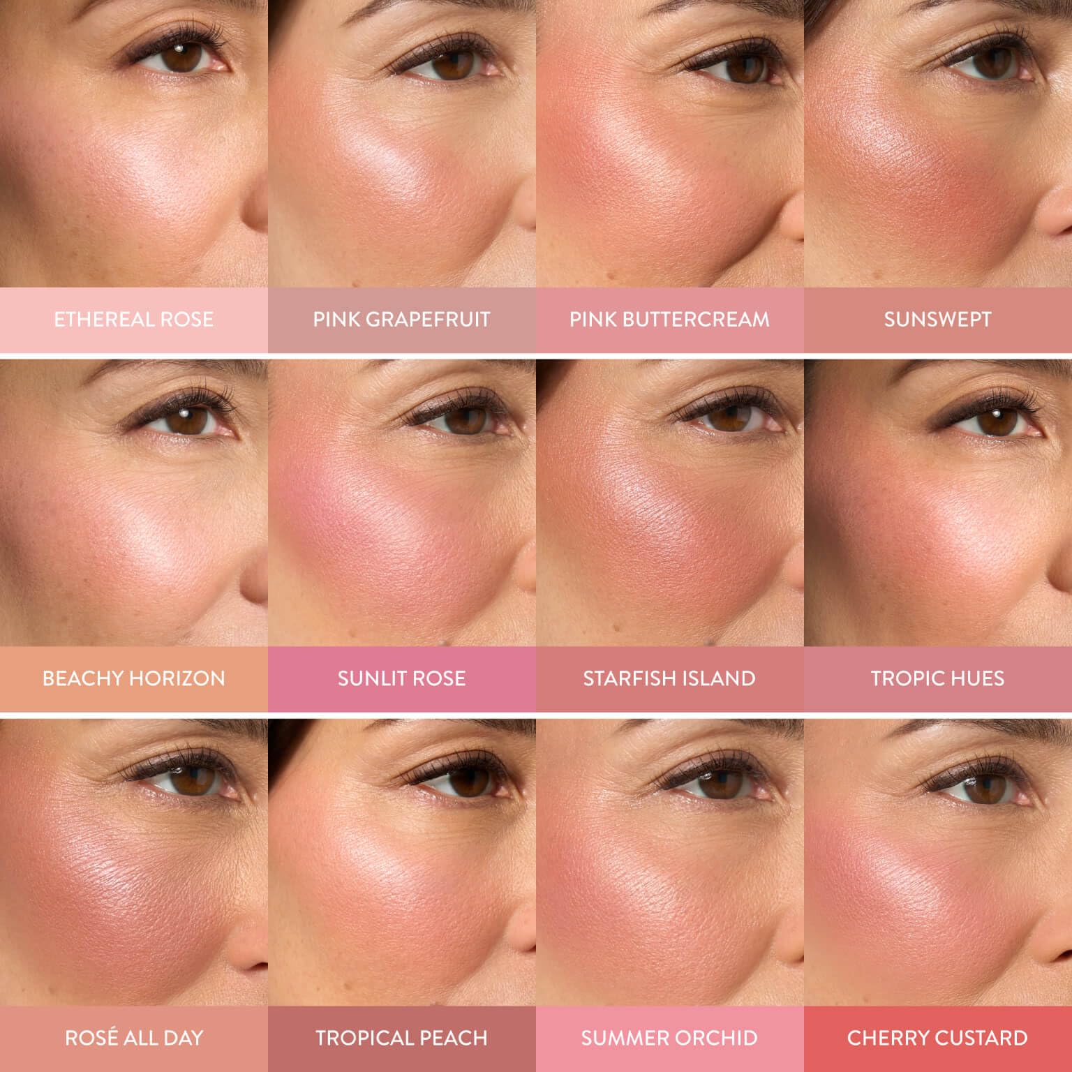 LAURA GELLER brush picking up powder to demonstrate even, light pickup