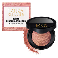 LAURA GELLER front compact view showing neat pan and mirror benefit quick application