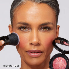 LAURA GELLER baked foundation close-up texture for smooth, buildable coverage