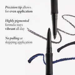 LAURA GELLER NEW YORK texture detail showing smooth, crease-resistant formula benefit