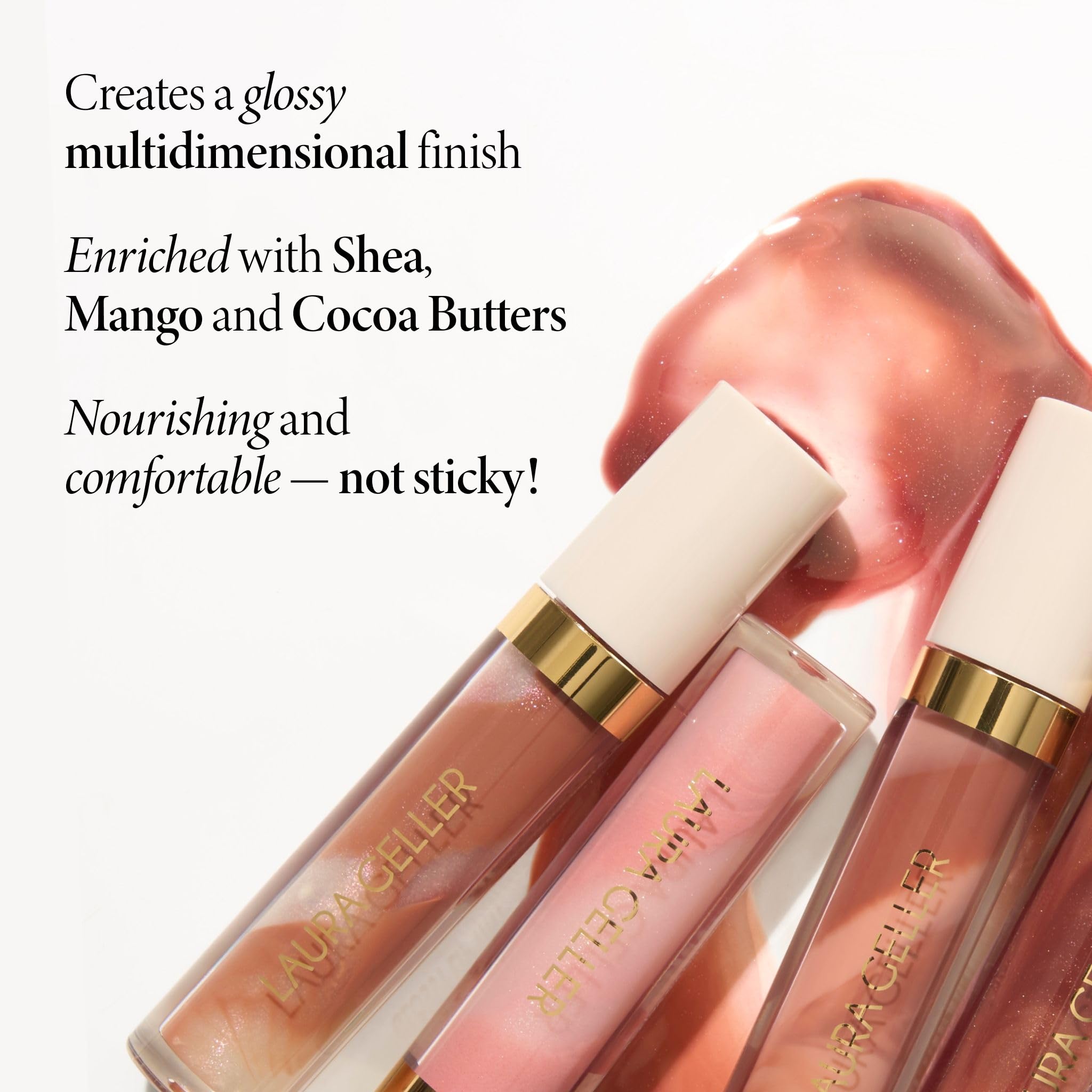 LAURA GELLER New York applicator close-up displaying sponge tip for easy application