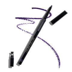 LAURA GELLER NEW YORK front view of Deep Purple pencil shows compact design and color